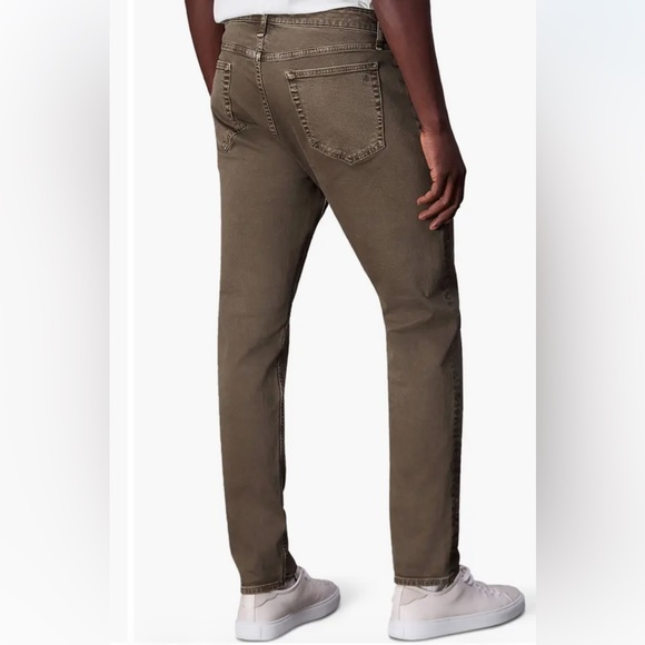 Rag & Bone Fit 3 Athletic Fit in Ansel Grey / Brown 34 x 32 - Picture 8 of 15
